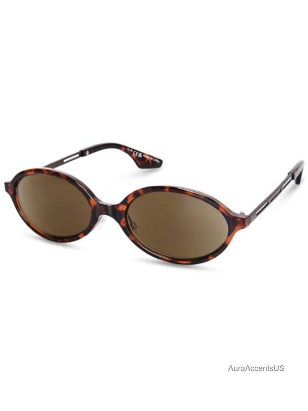 Retro 90s Oval Reading Sunglasses Full Lens UV400 Reader Shades Women